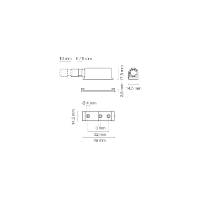 PUSH 2 OPEN MINI BIANCO