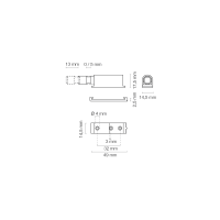 PUSH 2 OPEN MINI BIANCO