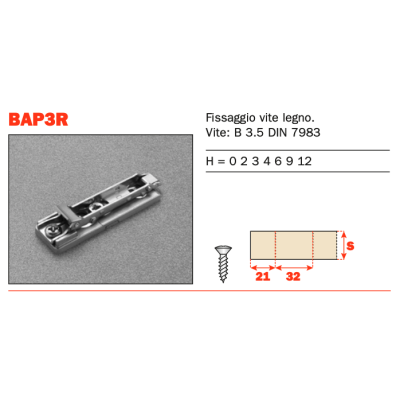 BASE ZAMA DOMI CLIP H3 BAP3R39