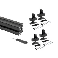 SET 2 PROF.ZERO NERO RAL9005 2900MM