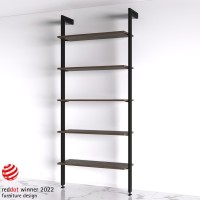 SET STAFFE ZERO M/LEGNO NERO