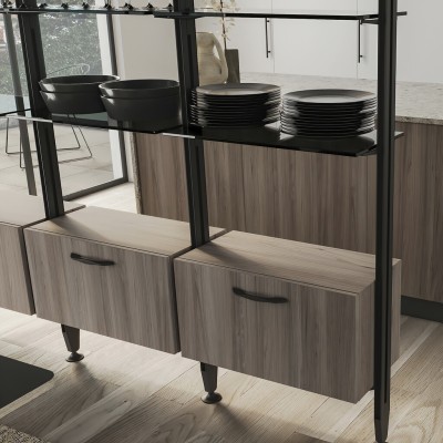 SET STAFFE ZERO M/VETRO NERO