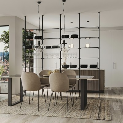 SET STAFFE ZERO M/VETRO NERO