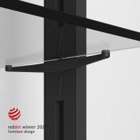 SET STAFFE ZERO M/VETRO NERO
