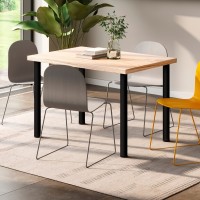 KIT 4 GAMBE TAVOLO NERO Ø60X710