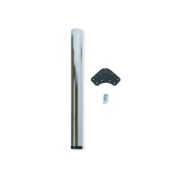 GAMBA(1) TAVOLO SPAZZOLATA Ø60X870MM