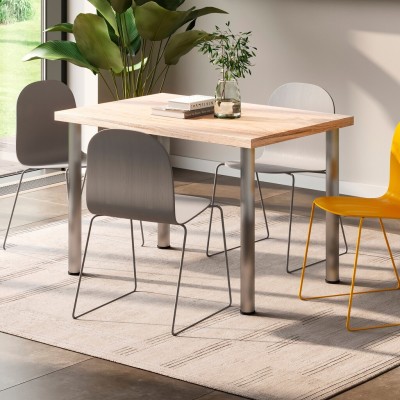 GAMBA(1) TAVOLO SPAZZOLATA Ø60X870MM