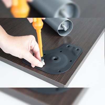 GAMBA(1) TAVOLO VERN.NERA Ø60X870MM