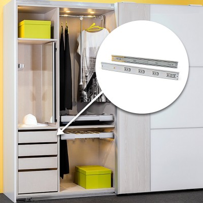 GUIDA A SF.E.T.30KG SOFT CLOSE 300MM
