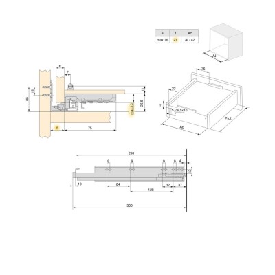 GUIDA E.T. SILVER SOFT 3D 290MM
