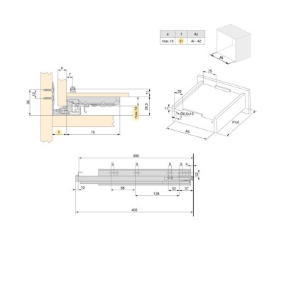 GUIDA E.T. SILVER SOFT 3D 390MM