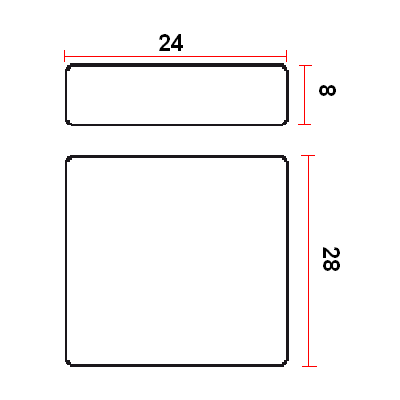 POMOLO 120 CROMO LUCIDO