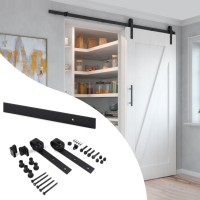 BARN PORTA SCOR. RUSTICO NERO 2MT