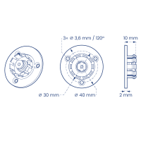 MINI FITLOCK EVO IN LEGA MFLEVOL