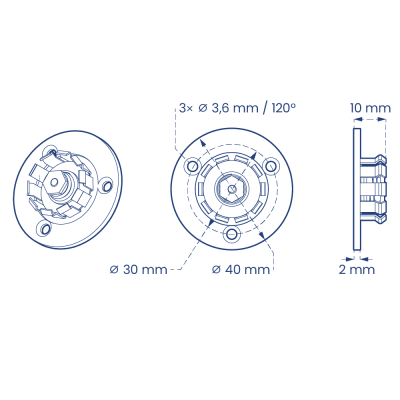 MINI FITLOCK EVO IN LEGA MFLEVOL