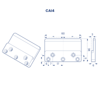 COPPIA ATT. INNESTO CAI 4MM