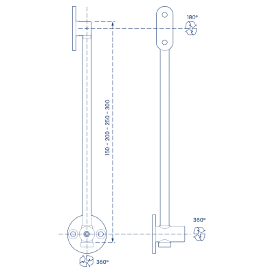 ASTA FITLIMITER 200MM CROMO AF200CL