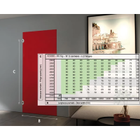 CERNIERA KUBICA K5080 NERA H160X28MM