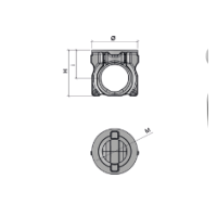 BARILOTTO Ø14 ZNB S/BORD. Ø14 SP25 I.12,5