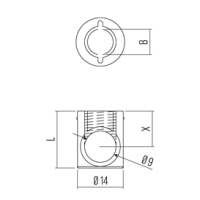 BARILOTTO Ø14 BRZ S/BORD. Ø14 SP18 INT.9
