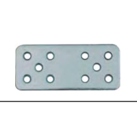 PIASTRA PESANTE ZINCATA 90X40X2,3