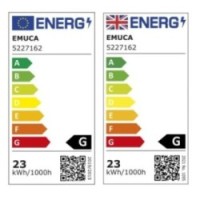 KIT LAMPADA NERA C/TOUCH+ALIM. L2900 4000°K 24V