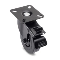 RUOTE (4PZ) SLIP Ø75 NERE