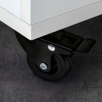 RUOTE (4PZ) SLIP Ø75 NERE