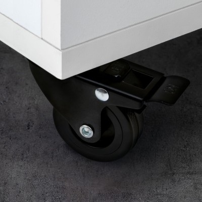 RUOTE (4PZ) SLIP Ø75 NERE