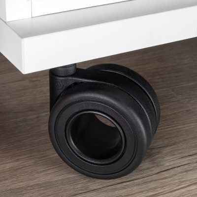 KIT 4 RUOTE HOLE S/FRENO D65 H 84