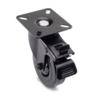 RUOTE (4PZ) SLIP Ø50 NERE