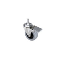 RUOTA SLIP Ø 50 C/PERNO M8X15 C/FRENO