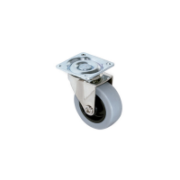 RUOTA SLIP Ø 50 C/PIASTRA S/FRENO