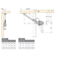 BRACCETTO LAMP MOV.ALTO SX