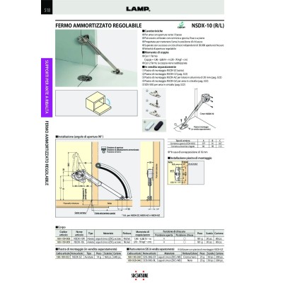 BRACCETTO LAMP MOV.BASSO DX