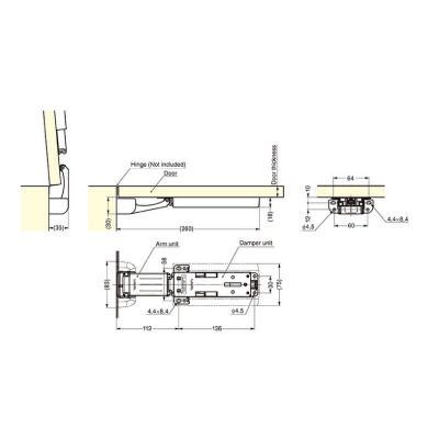 LIFT-ASSIST DAMPER LAD-H