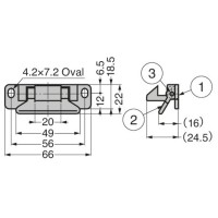 CHIUSURA A SCATTO INOX316 LL-66S
