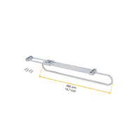 APPENDIABITI ESTRAIBILE GRIGIO 435L. EST.400 MM