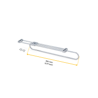 APPENDIABITI ESTRAIBILE GRIGIO 385L. EST.350 MM