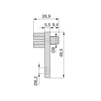 SUPPORTO ALBEAM C/BUSSOLA