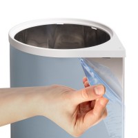 PATTUMIERA 13 LT INOX E PLST