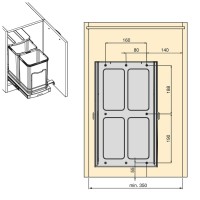 PATT.ESTR.PLST NERA 2 SECCHI 2X12L