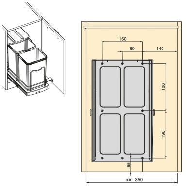 PATT.ESTR.PLST NERA 2 SECCHI 2X12L