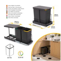 PATT.ESTR.PLST NERA 2 SECCHI 2X12L
