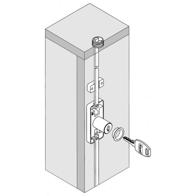 SERRATURA STRINGA 2675 20MM