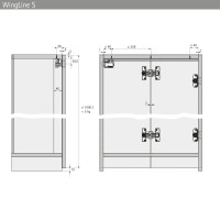 CARRELLO GUIDA INF. W.LINE L