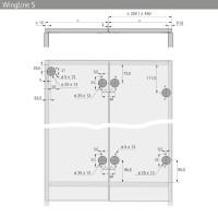 CARRELLO GUIDA INF. W.LINE L
