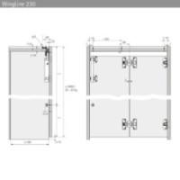 WING LINE 230 KIT DESTRO