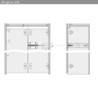 WING LINE 230 KIT DESTRO