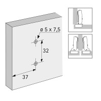 BASE SENSYS C/BUSS.5X7,5 H0